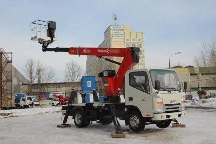 Автогидроподъемник JAC N 80