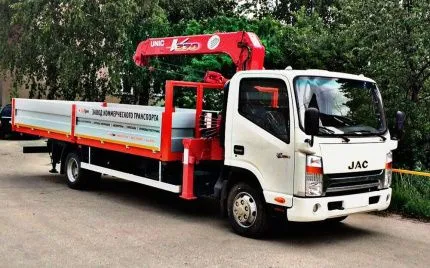 Кран-манипулятор JAC N 75