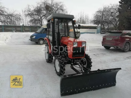 Минитрактор Уралец 254 с кабиной КПП с боку