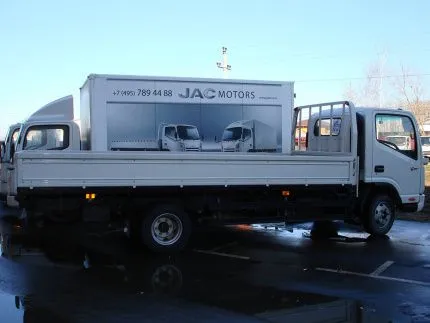 Бортовая платформа JAC N 75